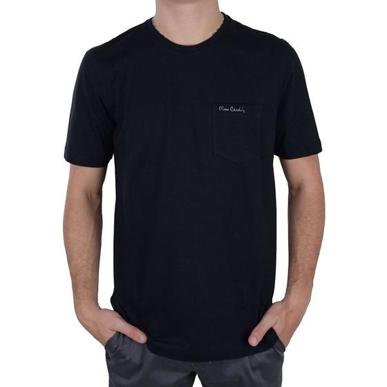 Imagem de Camiseta Masculina Pierre Carrdin MC Preta - 47065