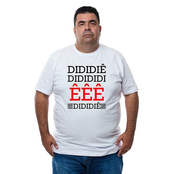 Imagem de Camiseta Masculina Plus Size Algodao Conforto Extremo Com Abridor De Garrafas Integrado