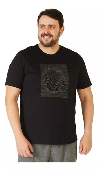 Camiseta Masculina Plus Size Estampas Malwee P(G1) AO XGG(G5) Menor preço em Camiseta Masculina Plus Size Estampas Malwee P(G1) AO XGG(G5)