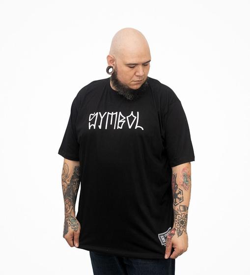 Imagem de Camiseta Masculina Plus Size Oversized Camisa Symbol Streetwear