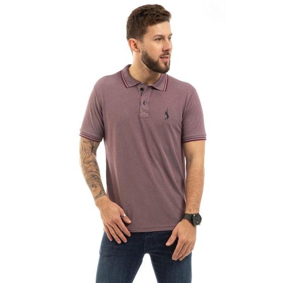 Imagem de Camiseta Masculina Polo John Pull Manga Curta Moda Casual