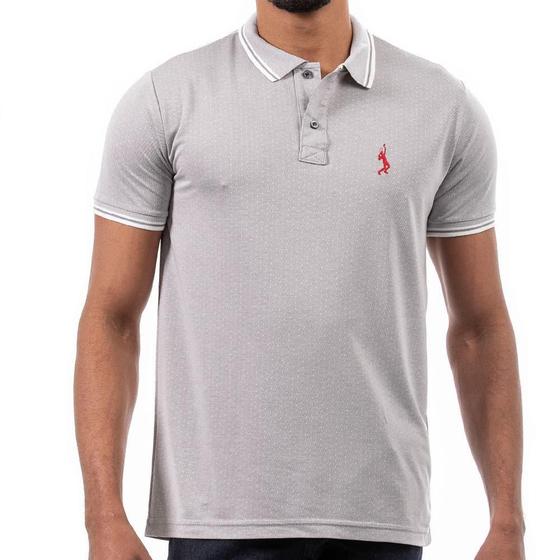 Imagem de Camiseta Masculina Polo John Pull Manga Curta Moda Casual