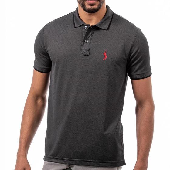 Imagem de Camiseta Masculina Polo John Pull Manga Curta Moda Casual