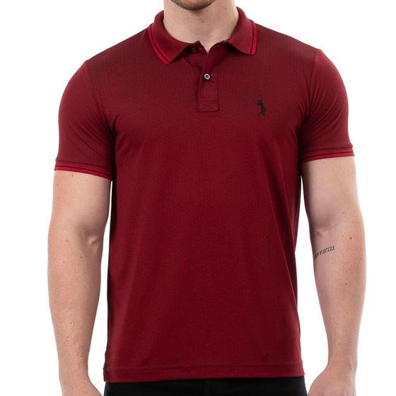 Imagem de Camiseta Masculina Polo Plus Size John Pull Manga Curta Moda