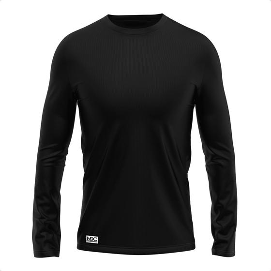 Imagem de Camiseta Masculina Proteção UV Térmica Segunda Pele MXC BRASIL