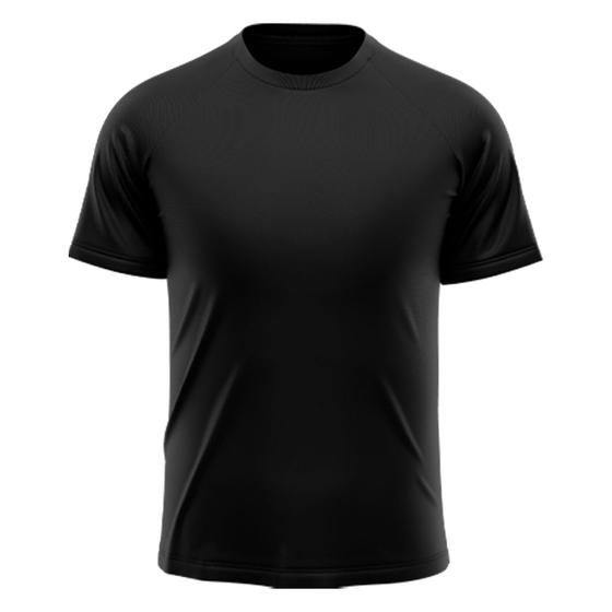 Imagem de Camiseta Masculina Raglan Dry Fit Proteção Solar UV Básica