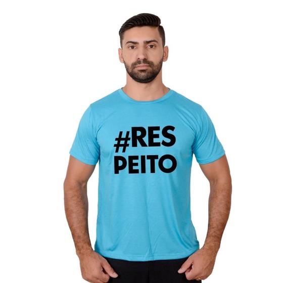 Imagem de Camiseta Masculina  Respeito Empoderamento Manga Curta