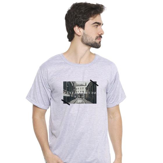 Imagem de Camiseta masculina sandro clothing memory cinza