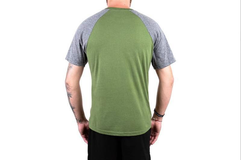 Imagem de Camiseta masculina scott icon raglan verde escuro