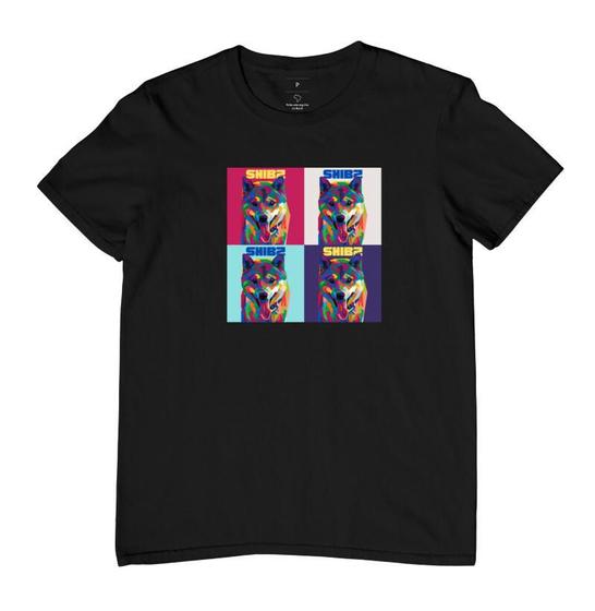 Imagem de Camiseta Masculina Shiba Pop Art