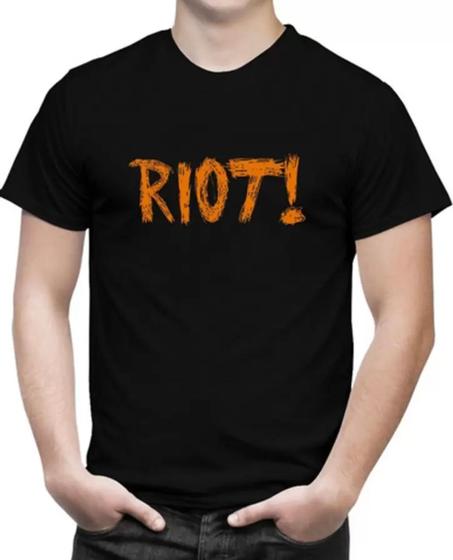 Imagem de Camiseta Masculina Show Paramore Banda Rock Fall Tour Riot