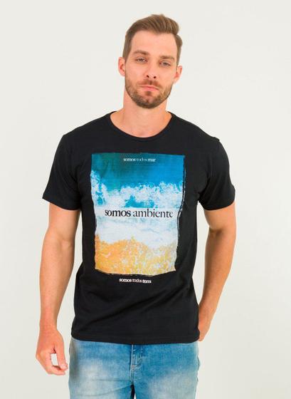 Imagem de Camiseta Masculina Somos Ambiente Urien