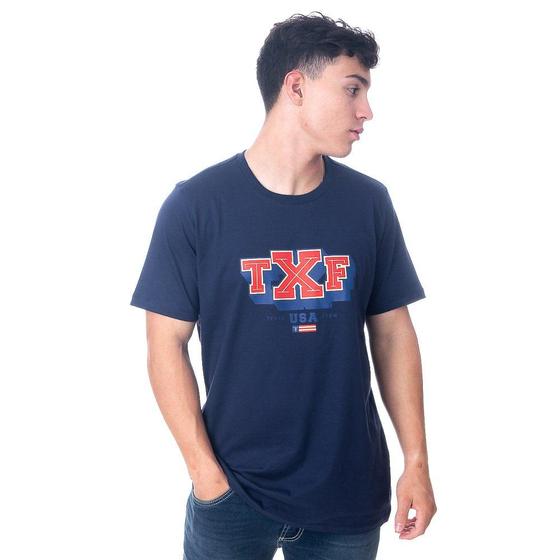 Imagem de Camiseta Masculina Texas Farm - American Tour - Cm453 - Azul Marinho