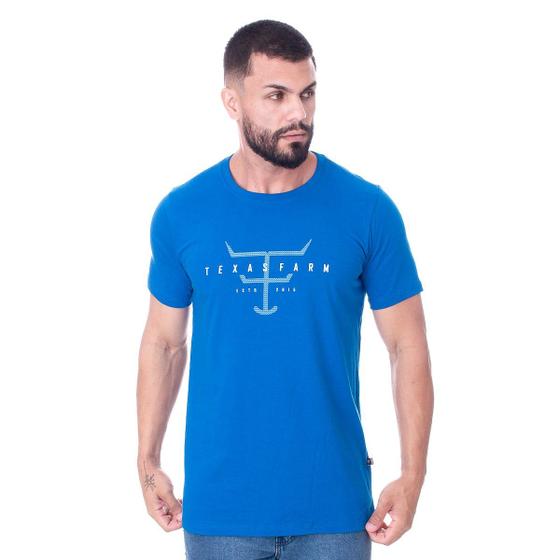 Imagem de Camiseta Masculina Texas Farm - Cm306 - Azul Royal