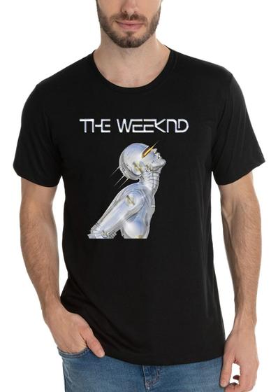 Imagem de Camiseta Masculina The Weeknd Cantor Robô X'O Camisa -  DTF