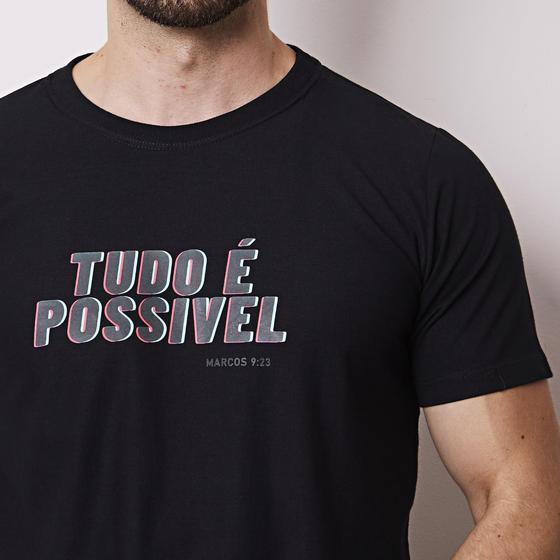 Imagem de Camiseta Masculina Tudo é Possível