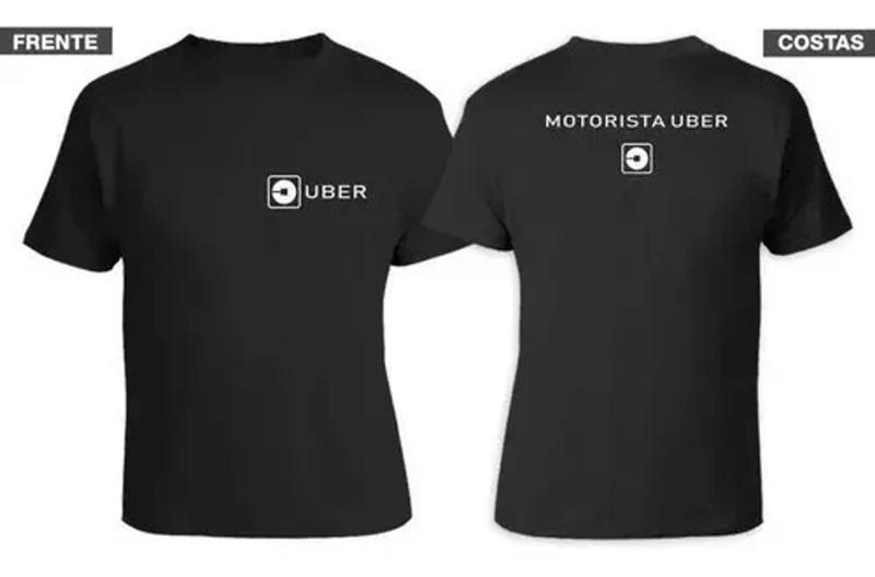 Imagem de Camiseta Masculina Uber Motorista Camisa Modelos Novos