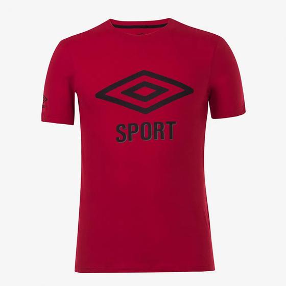 Imagem de Camiseta Masculina Umbro Sport Recife Graphic Fan 2022 - Vermelho