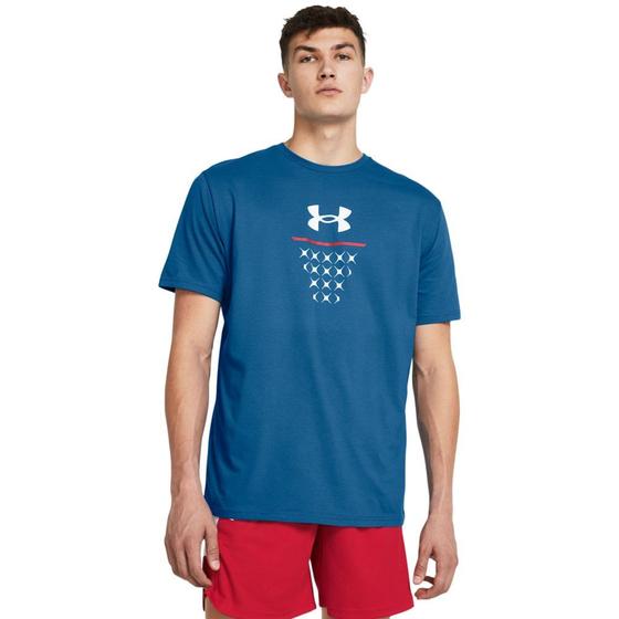 Imagem de Camiseta Masculina Under Armour Bball Net Icon