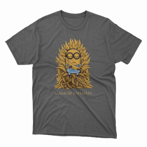 Imagem de Camiseta Masculina Unisses Minions Game Of Banana Linha Outlet