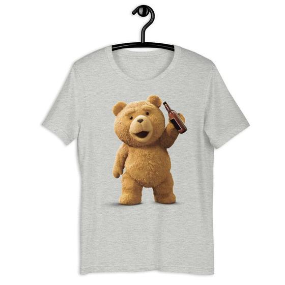 Imagem de Camiseta Masculina Urso Drink Beer