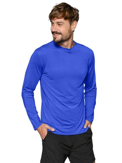 Imagem de Camiseta Masculina UV Manga Longa Proteção Solar UV50+ Slim Fitness