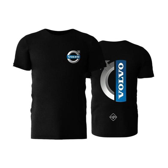 Imagem de Camiseta Masculina Volvo Silver 100% Algodão Estradão BR