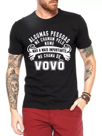 Imagem de Camiseta Masculina Vovô Frases Presente Dia Dos Pais Avô