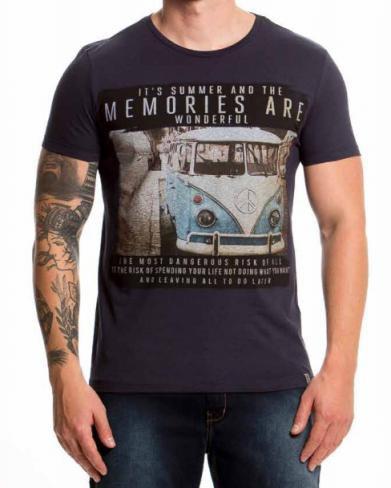 Imagem de Camiseta Masculino Manga Curta Kombi 09548-0040 - Pitt