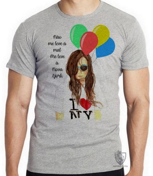 Imagem de Camiseta  Me leve à NY Blusa criança infantil juvenil adulto camisa todos tamanhos