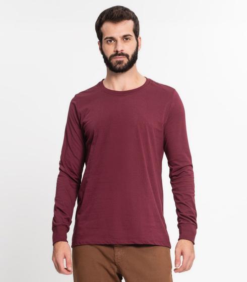 Imagem de Camiseta Meia Malha Básica Masculina Kohmar Vermelho