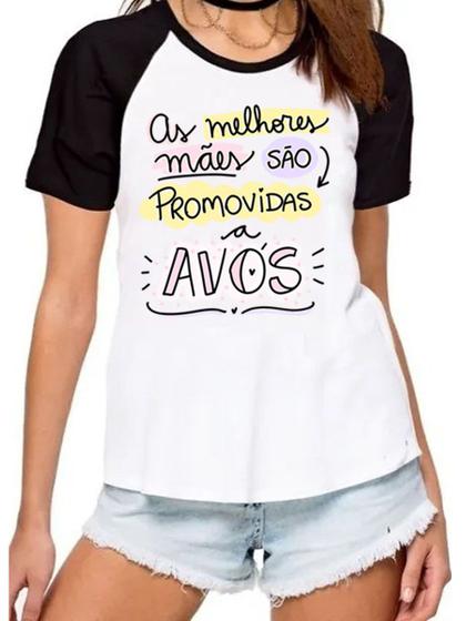 Imagem de Camiseta melhores maes sao promovidas as vovos avos camisa