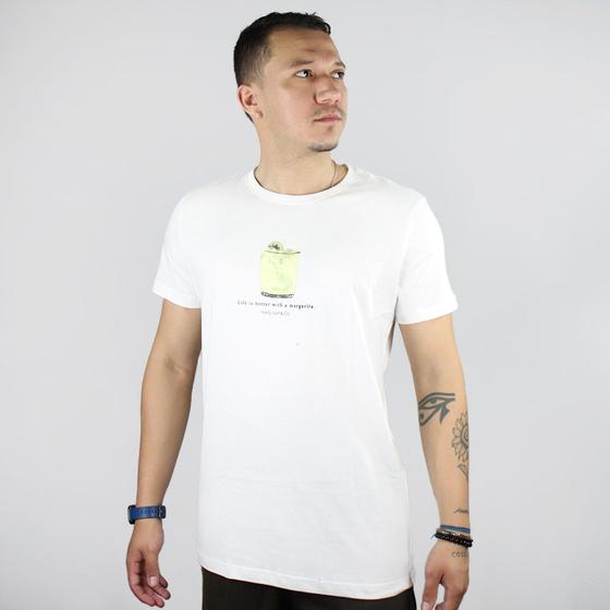 Imagem de Camiseta Melty Caipirinha Branco