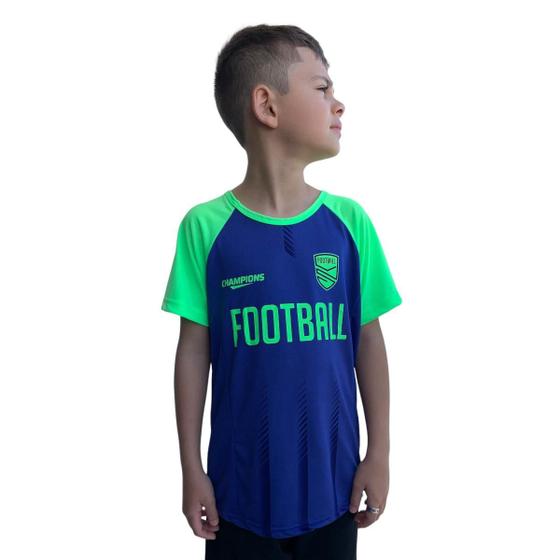 Imagem de Camiseta Meninos Infantil Dray Fit Proteçao UV Cores Sortidas Duduka