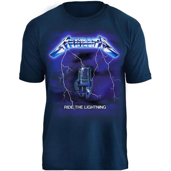 Imagem de Camiseta Metallica Ride the Lightning