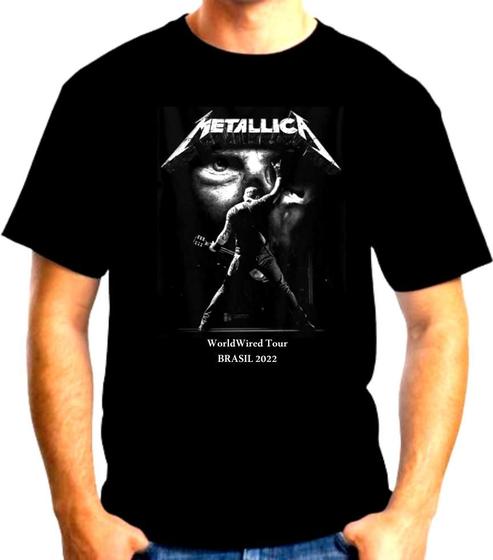 Imagem de Camiseta Metallica Tour Brasil 2022