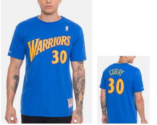 Imagem de Camiseta mitchel & ness curry azul golden