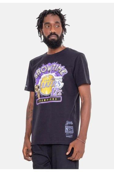 Imagem de Camiseta Mitchell & Ness NBA Los Angeles Lakers Trophy Champs