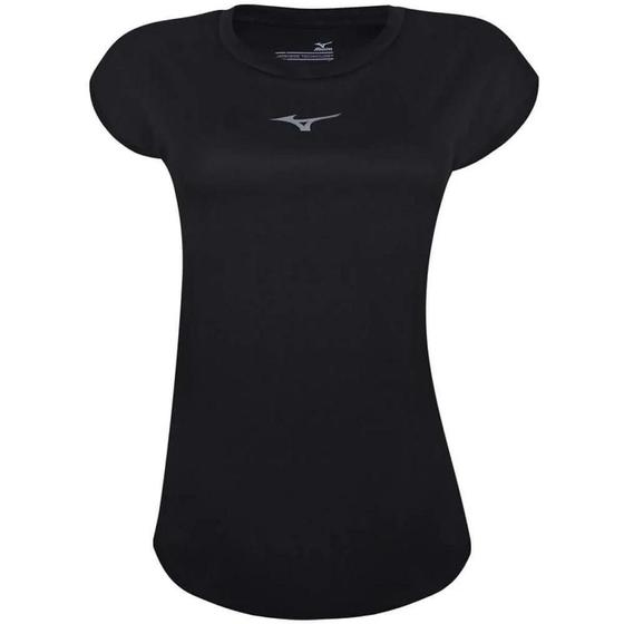 Imagem de Camiseta Mizuno Feminina Spark New 2 - Preto