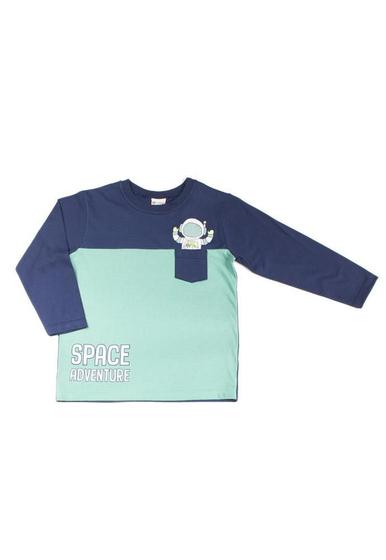 Imagem de Camiseta ML Estampada Azul Have Fun