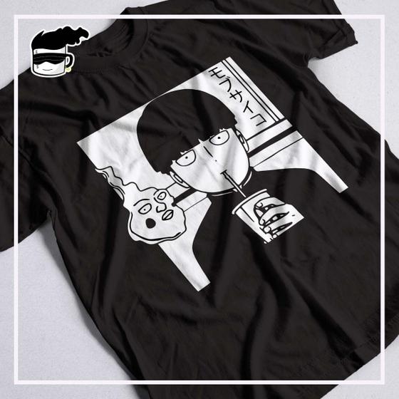 Imagem de Camiseta Mob Psycho Shigeo Covinhas Unissex Anime