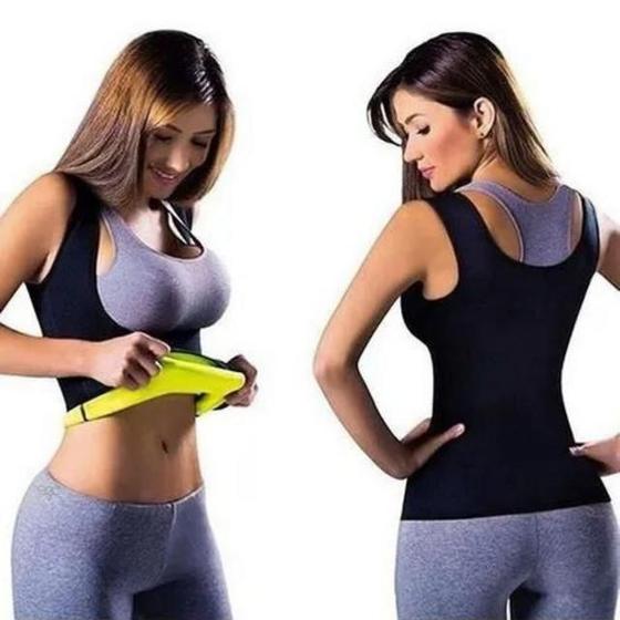 Imagem de Camiseta Modeladora Termica Abdominal Hot Ação Térmica (C16)