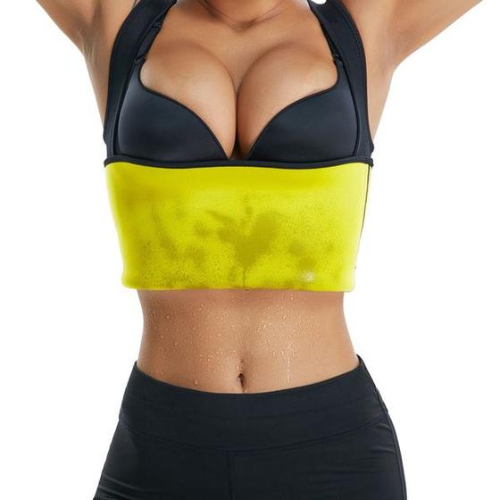 Imagem de Camiseta Modeladora Termica Abdominal Hot Ação Térmica (C16)