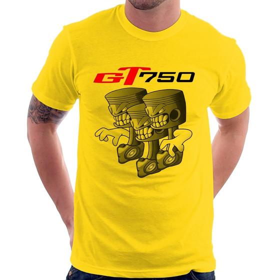 Imagem de Camiseta Moto GT 750 Pistões - Foca na Moda