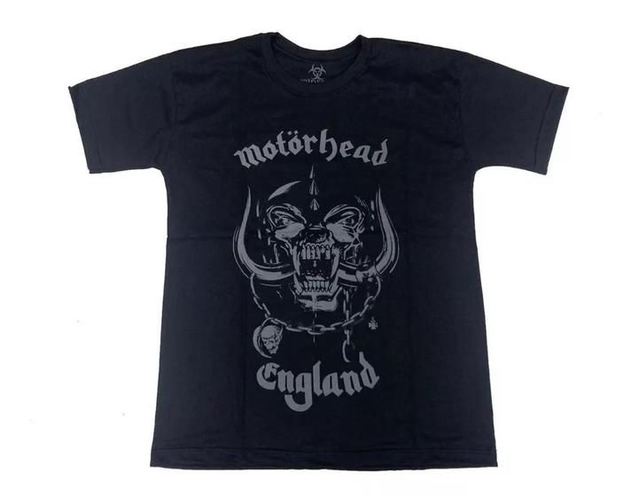 Imagem de Camiseta Motorhead Blusa Adulto Unissex Banda De Rock  Epi035 