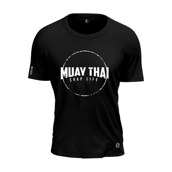 Imagem de Camiseta Muay Thai Circulo Shap Life Lutador Campeonato 