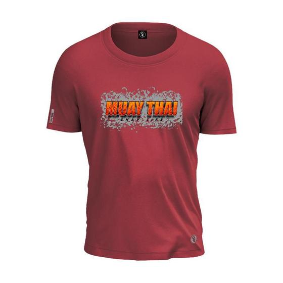 Imagem de Camiseta Muay Thai Fire Fogo Shap Life Lutador MMA