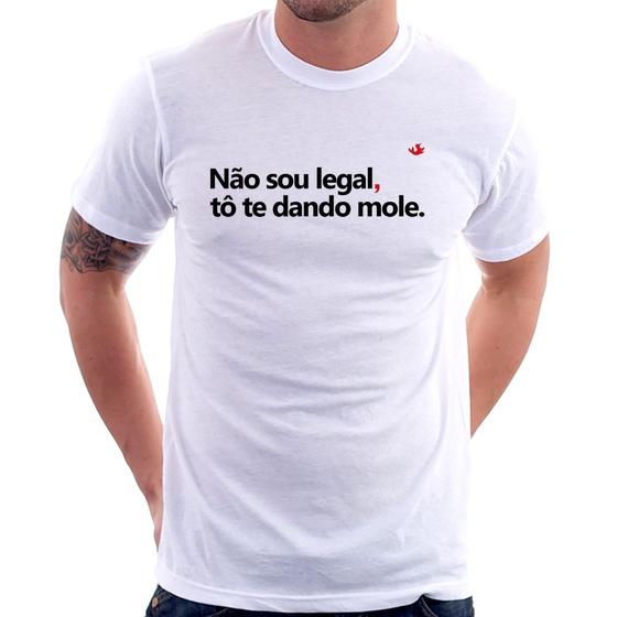 Imagem de Camiseta Não sou legal, tô te dando mole - Foca na Moda