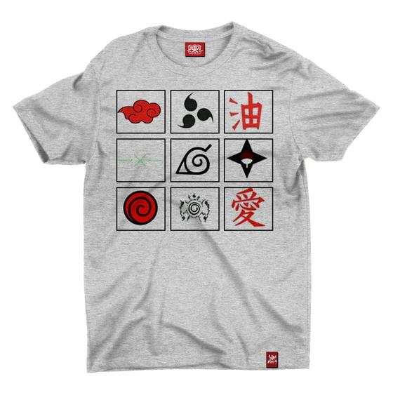 Imagem de Camiseta Naruto Símbolos - Chemical