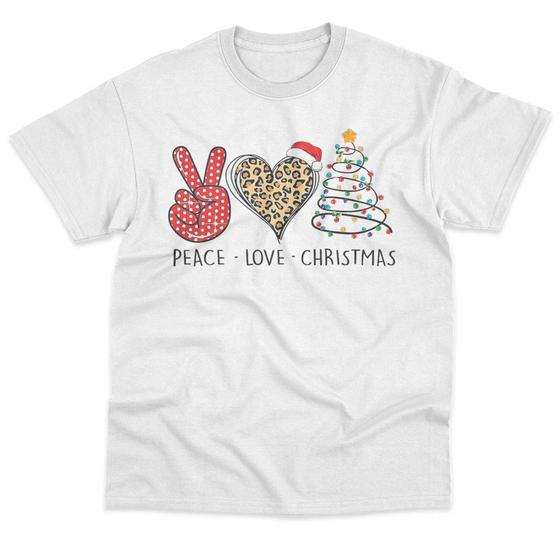 Imagem de Camiseta Natal 2025 Basica Estampada Unissex 100% Algodão